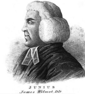 Etching purporting to be of Reverend James Wilmot