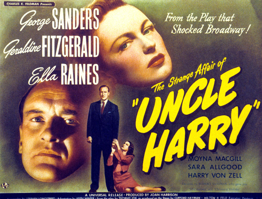 Getting the Hollywood Treatment: The Strange Affair of Uncle Harry